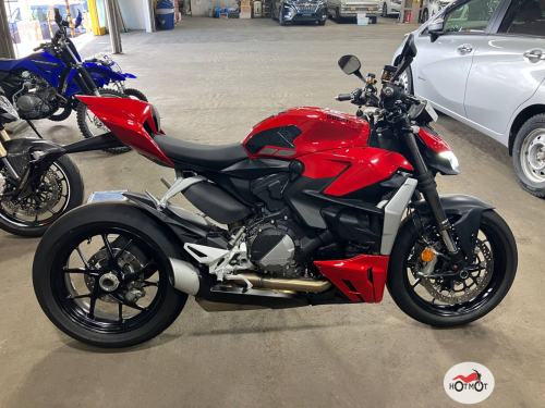 Мотоцикл DUCATI Streetfighter V2 2022, Красный фото 2