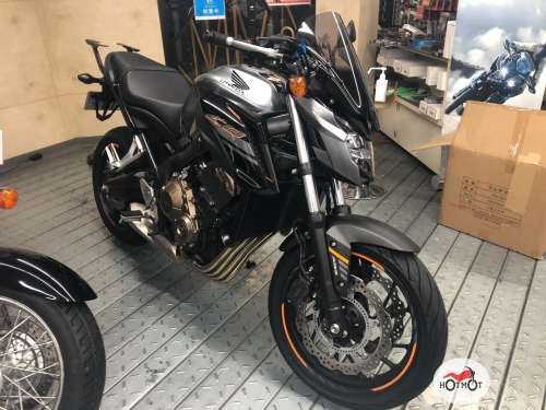 Мотоцикл HONDA CB 650F 2018, СЕРЫЙ фото 4