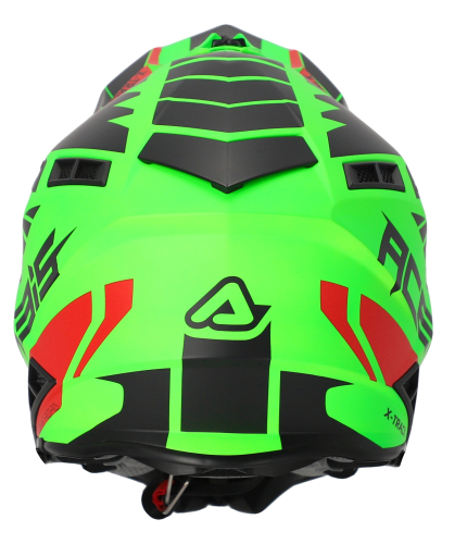 Шлем Acerbis X-TRACK 22-06 Fluo-Green/Black фото 4