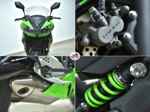 Мотоцикл KAWASAKI Ninja 400 2013, Зеленый фото 10
