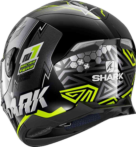 Шлем Shark SKWAL 2.2 NOXXYS Black/Yellow/Silver фото 3