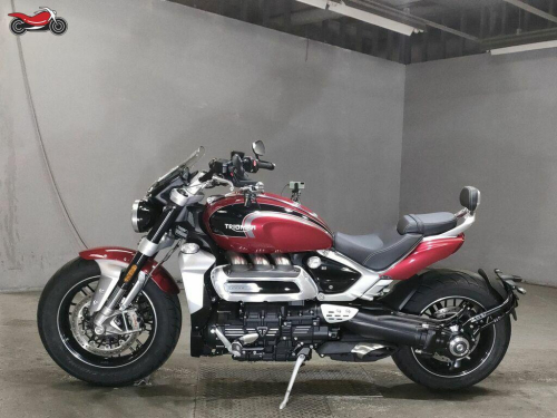 Мотоцикл Triumph Rocket III 2023, КРАСНЫЙ фото 2