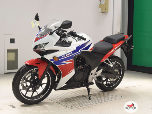 Мотоцикл HONDA CBR 400R 2015, Белый фото 4