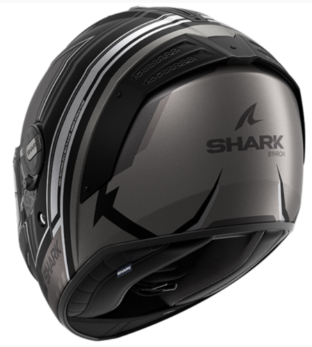 Шлем Shark SPARTAN RS BYRHON MAT Black/Anthracite/Chrome фото 2