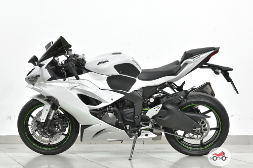 Мотоцикл KAWASAKI ZX-6 Ninja 2020, белый фото 4