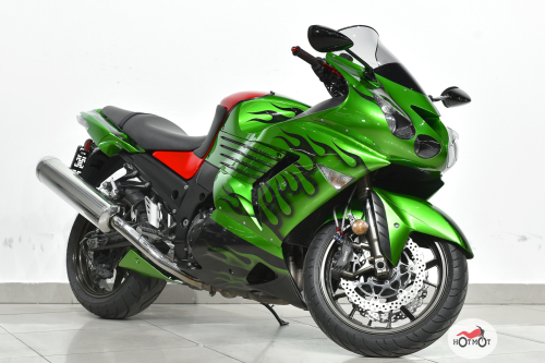 Мотоцикл KAWASAKI ZZR 1400 2007, Зеленый