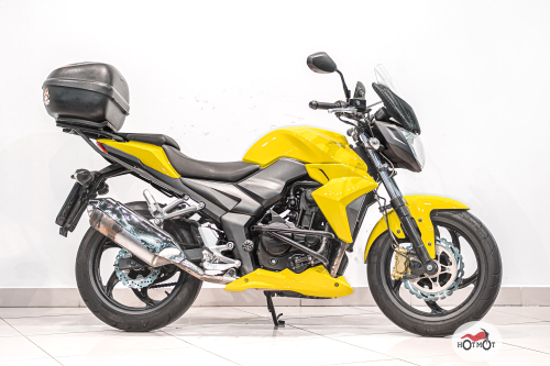 Мотоцикл SYM Wolf T2 2012, Желтый фото 3