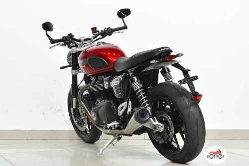 Мотоцикл TRIUMPH Speed Twin 2022, Красный фото 8