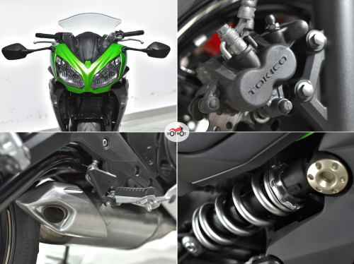 Мотоцикл KAWASAKI Ninja 400 2014, Зеленый фото 10