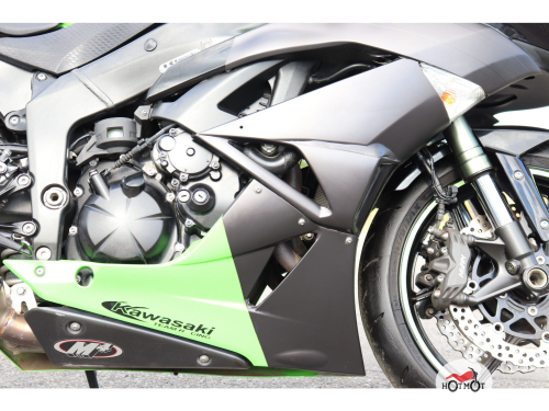 Мотоцикл KAWASAKI ZX-6 Ninja 2010, Зеленый фото 4