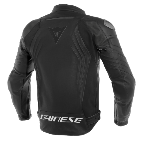 Куртка кожаная Dainese RACING 3 PERFORATED Black/Black/Black фото 3
