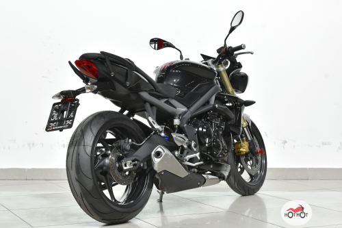 Мотоцикл TRIUMPH Street Triple 2014, Черный фото 7