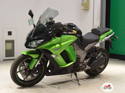 Мотоцикл KAWASAKI Z 1000SX 2010, Зеленый фото 3