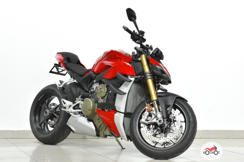 Мотоцикл DUCATI StreetfighterV4S 2020, Красный