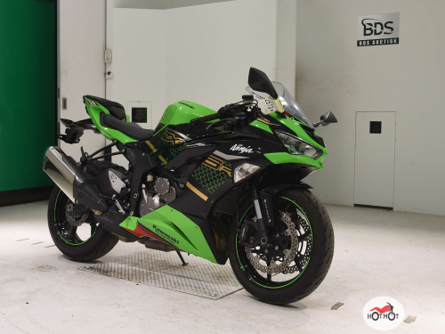 Мотоцикл KAWASAKI ZX-6 Ninja 2020, ЗЕЛЕНЫЙ фото 3