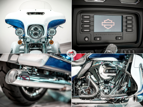 Мотоцикл HARLEY-DAVIDSON Electra Glide 2015, БЕЛЫЙ фото 10