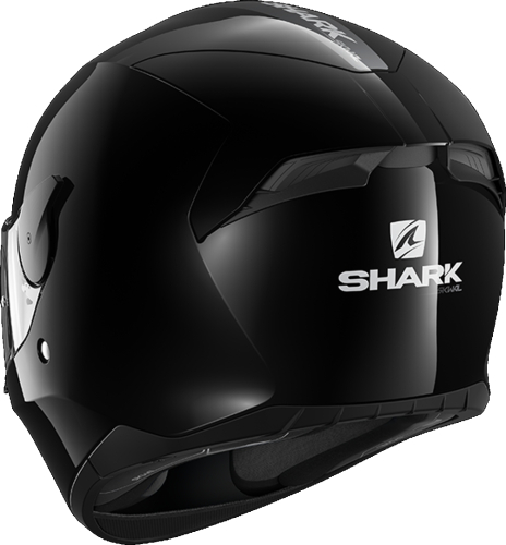 Шлем Shark D-SKWAL 2 BLANK Black Glossy фото 3