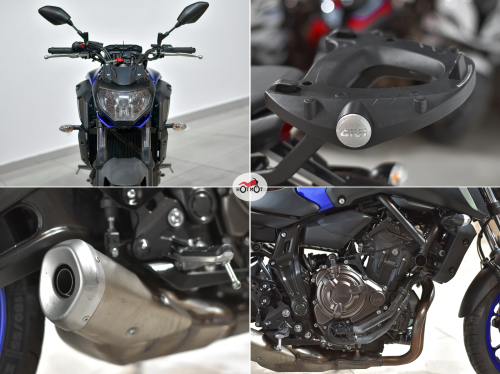 Мотоцикл YAMAHA MT-07 (FZ-07) 2018, Синий фото 10