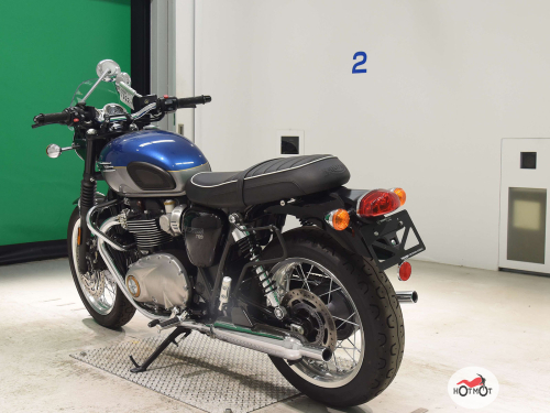 Мотоцикл TRIUMPH Bonneville T120 2021, СИНИЙ фото 6