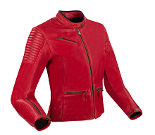 Куртка кожаная женская Segura LADY CURVE Red
