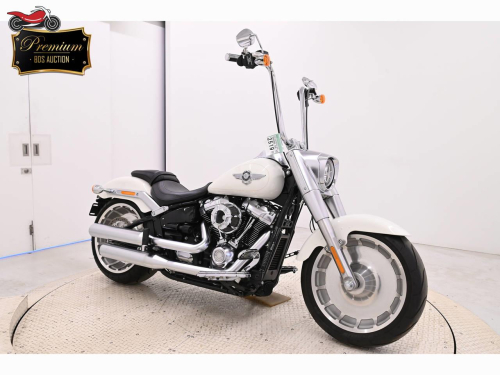 Мотоцикл Harley-Davidson Fat Boy 2019, БЕЛЫЙ фото 3