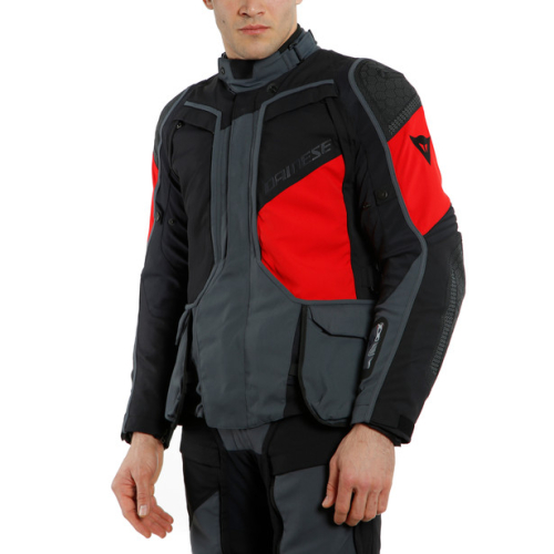 Куртка текстильная Dainese D-EXPLORER 2 GORE-TEX Ebony/Black/Lava-Red фото 3