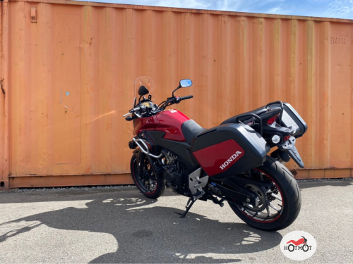 Мотоцикл HONDA 400X 2013, Красный фото 4