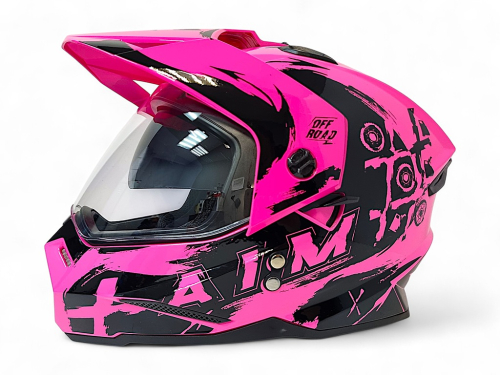 Шлем детский AiM JK802Y Pink/Black