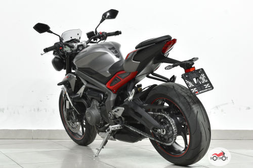 Мотоцикл TRIUMPH Street Triple 2021, серый фото 8