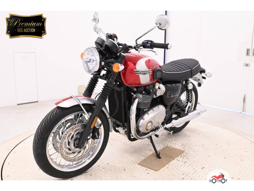 Мотоцикл TRIUMPH Bonneville T120 2025, Красный фото 4