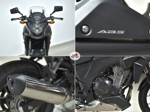 Мотоцикл HONDA 400X 2013, Черный фото 10