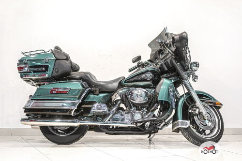 Мотоцикл HARLEY-DAVIDSON Electra Glide 2001, Зеленый фото 3