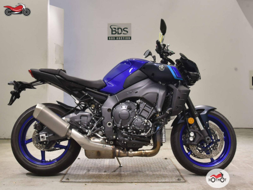 Мотоцикл Yamaha MT-10 2023, БЕЛЫЙ, СИНИЙ