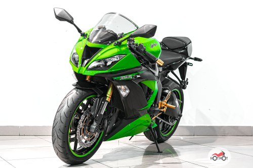 Мотоцикл KAWASAKI ZX-6 Ninja 2013, Зеленый фото 2