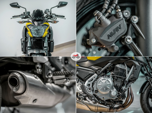 Мотоцикл KAWASAKI Z 650 2017, Жёлтый фото 10