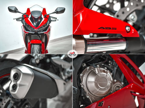 Мотоцикл HONDA CBR 500 R 2023, Красный фото 10