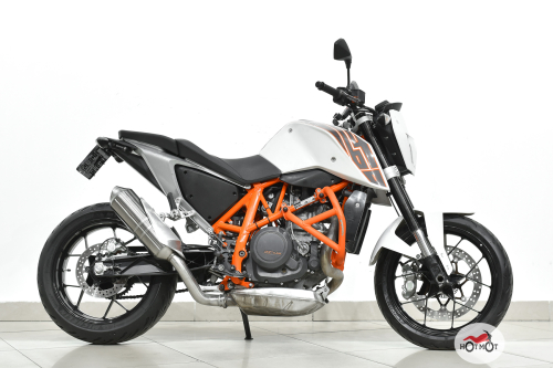 Мотоцикл KTM 690 Duke 2015, Белый фото 3