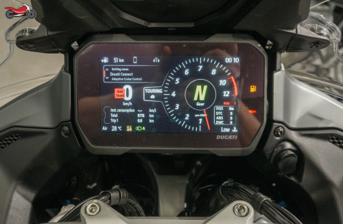 Мотоцикл Ducati Multistrada V4 2022, СЕРЫЙ фото 11