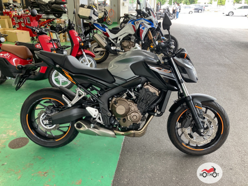 Мотоцикл HONDA CB 650F 2020, Черный фото 2