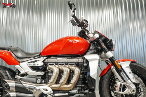 Мотоцикл Triumph Rocket III 2020, КРАСНЫЙ фото 9
