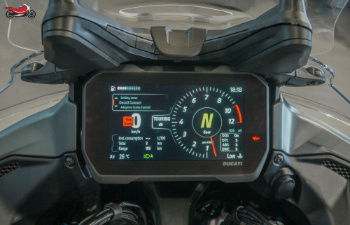 Мотоцикл Ducati Multistrada V4 2023, ЧЕРНЫЙ фото 11