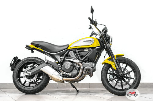Мотоцикл DUCATI Scrambler 2017, Жёлтый фото 3