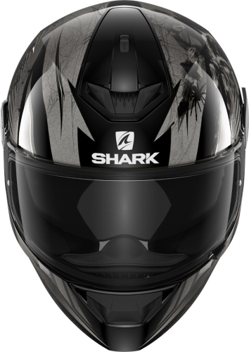 Шлем Shark D-SKWAL 2 ATRAXX Black/Grey/Silver фото 3
