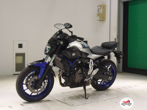 Мотоцикл YAMAHA MT-07 (FZ-07) 2016, серый фото 3