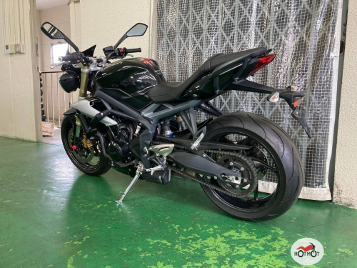 Мотоцикл TRIUMPH Street Triple 2014, Черный фото 4