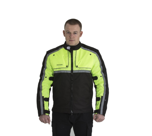 Куртка текстильная Hyperlook Stinger Черно-Зеленый фото 2