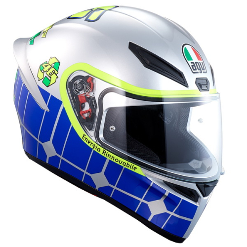 Шлем AGV K-1 TOP Rossi Mugello 2015 фото 9