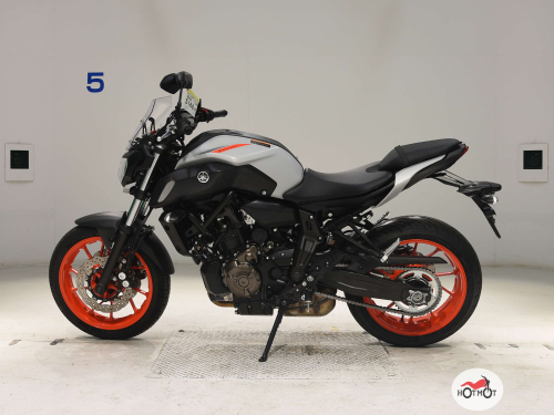 Мотоцикл YAMAHA MT-07 (FZ-07) 2021, СЕРЫЙ