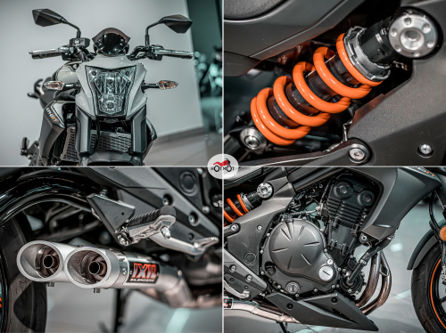 Мотоцикл KAWASAKI ER-6n 2019, Черный фото 10