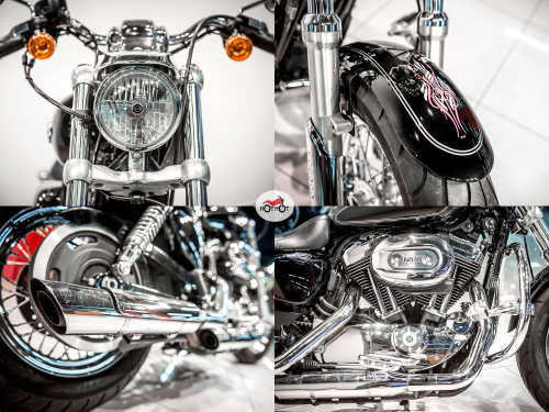 Мотоцикл HARLEY-DAVIDSON XL1200C 2014, Черный фото 10